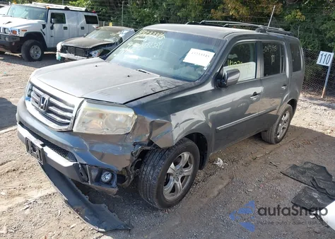 2012 Honda Pilot Ex-L z USA, uszkodzony, nr VIN 5FNYF4H71CB043195